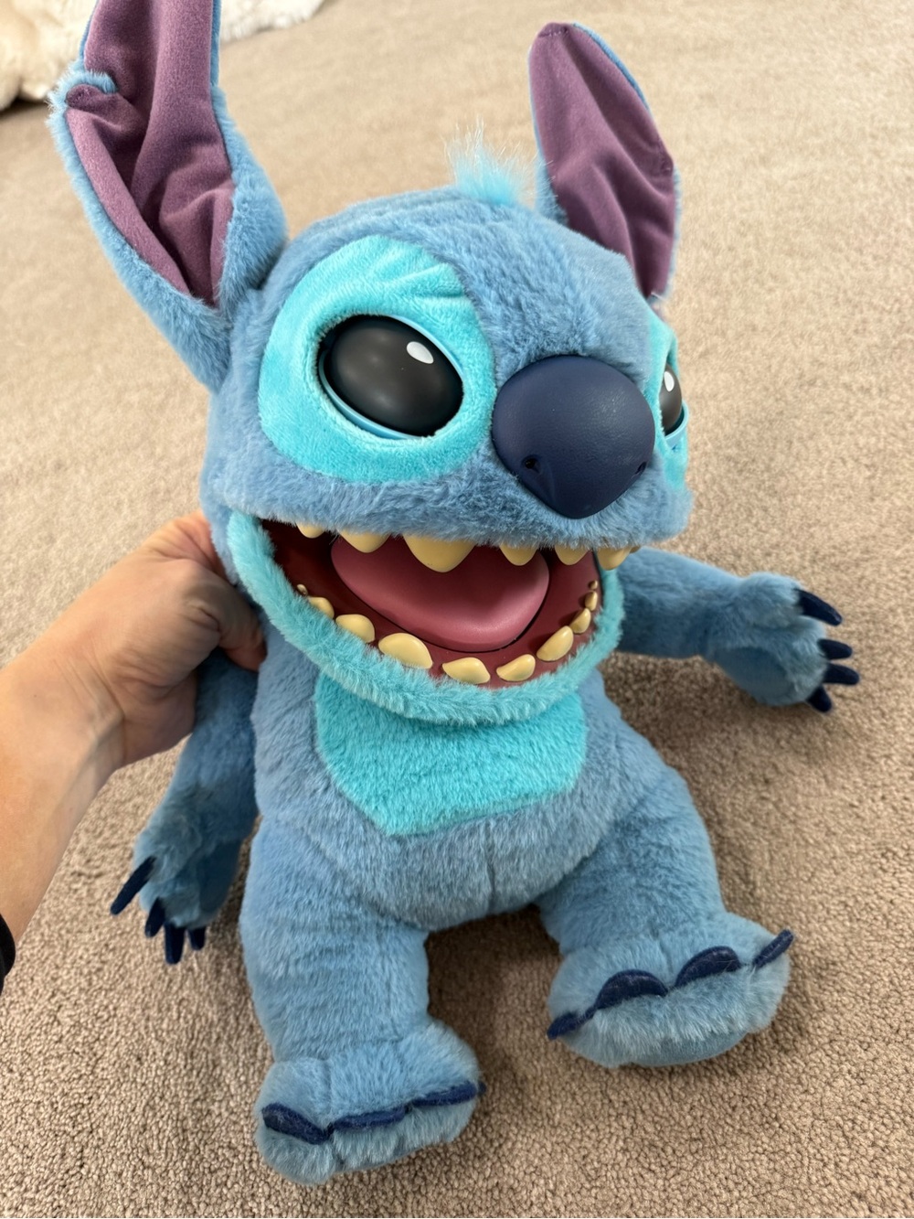 Blue Stitch Electronic Puppet